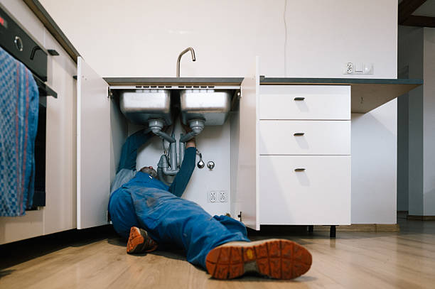 Professional Drain Cleaning technician working in Miamisburg, OH
